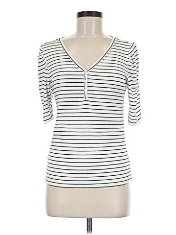 Ann Taylor LOFT 3/4 Sleeve T-Shirt (view 1)