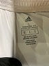 Adidas 100% Polyester Stripes Ivory Athletic Shorts Size 14 - photo 3