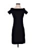Helmut Lang Solid Black Cocktail Dress Size XS - photo 1