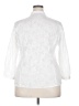 JM Collection White 3/4 Sleeve Blouse Size 18 - photo 2