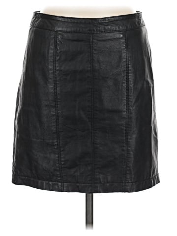 RACHEL Rachel Roy Leather Skirt (view 1)