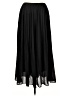 Hayden 100% Polyester Solid Black Formal Skirt Size L - photo 1