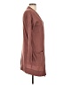Tickled Teal 100% Polyester Burgundy Cardigan Size L - photo 4