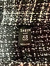 Shein Tweed Black Casual Skirt Size XS - photo 4