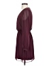 Express Solid Burgundy Casual Dress Size XS - photo 5