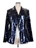 City Chic 100% Polyester Stars Blue Blazer Size 18 Plus (M) - photo 1