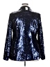 City Chic 100% Polyester Stars Blue Blazer Size 18 Plus (M) - photo 2