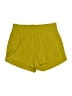 Athleta Solid Yellow Athletic Shorts Size XXS - photo 1