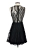 Express 100% Nylon Black Cocktail Dress Size XS - photo 2