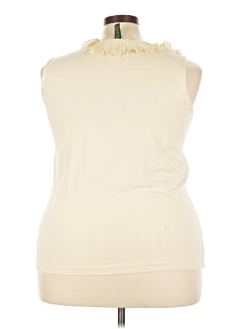 Lauren by Ralph Lauren Sleeveless Blouse (view 2)