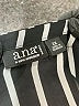a.n.a. A New Approach 100% Polyester Stripes Gray Long Sleeve Blouse Size 2X - photo 7