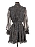 Aqua Paisley Gray Cocktail Dress Size S - photo 2