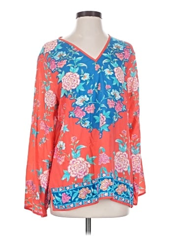 Tolani Long Sleeve Blouse (view 1)