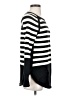 By Anthropologie Stripes Black Pullover Sweater Size XS - photo 4