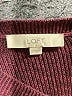 Ann Taylor LOFT 100% Cotton Burgundy Pullover Sweater Size M - photo 7