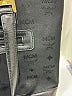 MCM 100% Leather Solid Black Visetos Tote Bag One size - photo 9