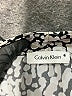 Calvin Klein Animal Print Black Sleeveless Button-Down Shirt Size L (estimated) - photo 7