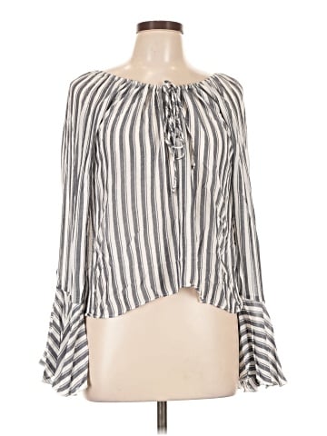 Olivaceous Long Sleeve Blouse (view 1)