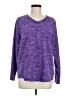St. John's Bay 100% Polyester Purple Pullover Sweater Size L - photo 1