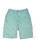 Crewcuts Outlet Solid Teal Cargo Shorts Size 10 - photo 1