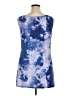 Logo Layers Tie-dye Blue Casual Dress Size XL - photo 2