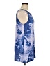 Logo Layers Tie-dye Blue Casual Dress Size XL - photo 4