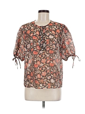 1.State Short Sleeve Blouse (view 1)