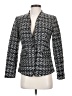 Ann Taylor Print Silver Blazer Size 0 - photo 1