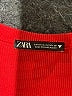 Zara Solid Red Cocktail Dress Size M - photo 7