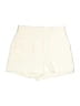 Express Solid Ivory Shorts Size 6 - photo 1