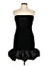 Zara 100% Polyester Black Cocktail Dress Size L - photo 1