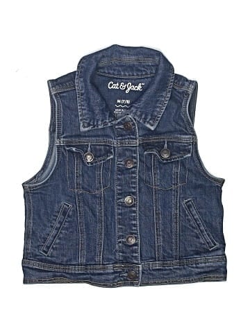 Cat & Jack Denim Vest (view 1)
