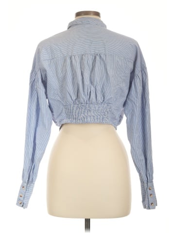 Free People Long Sleeve Button-Down Shirt (view 2)