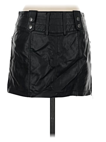 Free People Faux Leather Skirt (view 2)