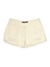 French Connection Solid Ivory Khaki Shorts Size 6 - photo 1