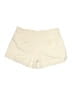 French Connection Solid Ivory Khaki Shorts Size 6 - photo 2