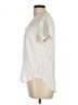 Cloth & Stone 100% Rayon Ivory Short Sleeve Blouse Size L - photo 5