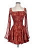 Caroline Constas Red Cocktail Dress Size XS - photo 1
