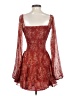 Caroline Constas Red Cocktail Dress Size XS - photo 2