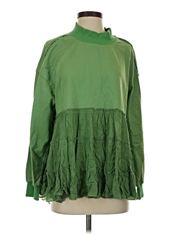 Listicle Long Sleeve Blouse (view 1)
