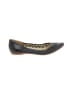 Elaine Turner Black Flats Size 9 - photo 1