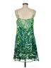 CAbi 100% Polyester Tropical Green Cocktail Dress Size M - photo 2