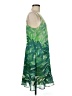 CAbi 100% Polyester Tropical Green Cocktail Dress Size M - photo 4
