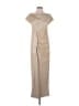 Xscape Metallic Gold Cocktail Dress Size 8 - photo 1