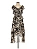 Kensie Animal Print Black Cocktail Dress Size 10 - photo 1