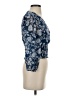 Aqua 100% Polyester Blue 3/4 Sleeve Blouse Size S - photo 4