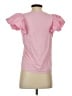 THML Pink Short Sleeve Top Size S - photo 2
