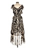 Kensie Animal Print Black Cocktail Dress Size 10 - photo 2