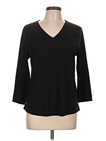 Chico's 3/4 Sleeve T-Shirt (view 1)