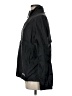 Nike 100% Polyester Solid Black Windbreaker Size M - photo 5